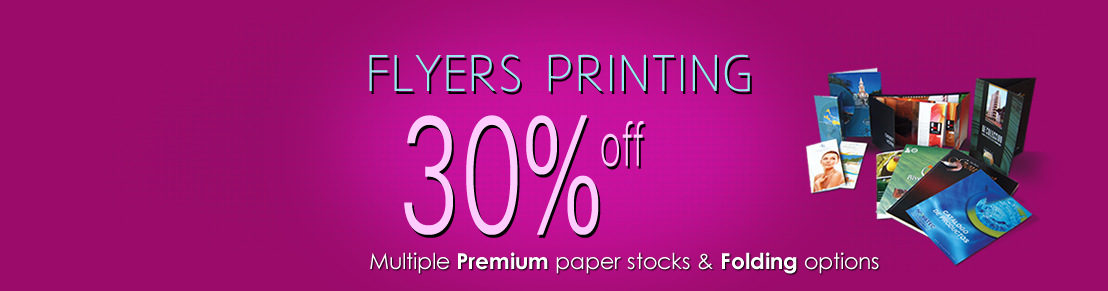 30% OFF on Flyers Printing